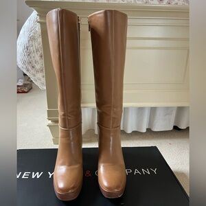 Tan Leather Boots